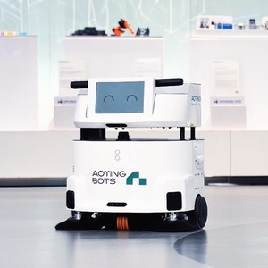 <span class=keywords><strong>Robot</strong></span> de nettoyage autonome sans eau avec navigation laser, aspiration et lavage pour usage en centre commercial, usine, entrepôt - Product Image 1
