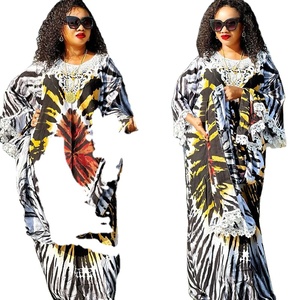 Floral Dress Commuter Wear Dress Robe Vestido <span class=keywords><strong>Maxi</strong></span> floral para mujer - Product Image 1