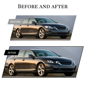 Cụm đèn pha trước HCMOTIONZ GS300 GS350 thế hệ thứ 3 2006-2011 GS430 GS460 Đèn pha <span class=keywords><strong>LED</strong></span> ô tô cho Lexus GS450h <span class=keywords><strong>2</strong></span> chiếc - Product Image 2