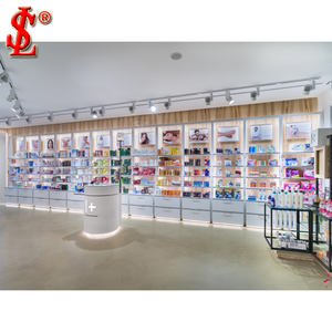 Magasin <span class=keywords><strong>de</strong></span> pharmacie au détail Design d'intérieur Mobilier d'affichage pour magasin médical Comptoir <span class=keywords><strong>de</strong></span> magasin moderne Design pour magasin <span class=keywords><strong>de</strong></span> pharmacie - Product Image 5