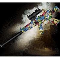 KK nouveau MP5 52CM électrique Gel Ball Blaster automatique manuel deux moules Splatter Blaster activités de plein air pour pistolet jouet pour garçons