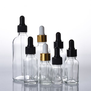 5ml 10ml 15ml 30ml 50ml 100ml Clair vitre thiết yếu Flacon verre compte goutte bouteille - Product Image 3