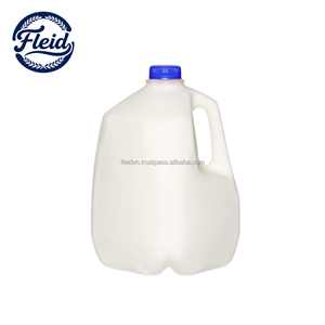 White 1L HDPE Plastic Blow Molding Cylindrical <b>Water</b> <b>Bottle</b> <b>with</b> <b>Handle</b> for Food Packaging - Product Image 6