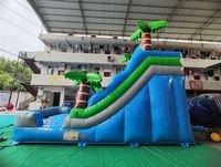 Hot Sale Outdoor aufblasbare Hüpfburg Combo mit Wasser rutschen Trampolin für Kinder Wasser pool