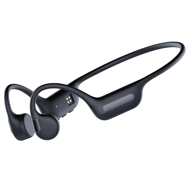 New Product Open Ear Silicone Neckband Bone Conduction Sports Headphones Waterproof Swimming Earbuds BT6.0 Wireless Earphones