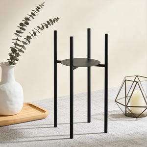 Soporte <span class=keywords><strong>de</strong></span> Metal Alto y Resistente para Plantas, Soporte <span class=keywords><strong>de</strong></span> Hierro para Flores <span class=keywords><strong>de</strong></span> Interior, Exhibidor <span class=keywords><strong>de</strong></span> Macetas para Decoración del Hogar - Product Image 2