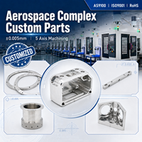 Fournisseur d'usinage CNC haute précision ±0,005 mm, pièces complexes, composants aérospatiaux