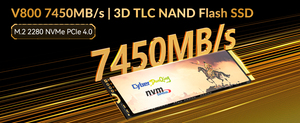 CyberDanQing 快速交付 M.2 22mm 迷你 NVMe SSD 小型移动SSD 1TB 2TB 带3年保修 用于照片存储 - Product Image 2