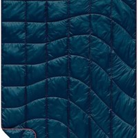 Couverture de camping gonflable pliable, couverture de voyage thermique en nylon matelassé, hydrofuge, 131x192cm, pour randonnée en plein air, pique-nique