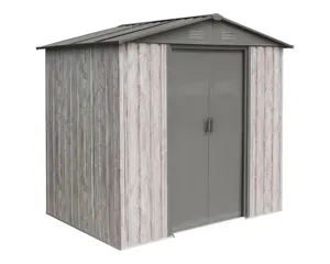 Durable Outdoor Storage Garden Tool Metal Shed Multi-function Storage House