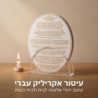 Cadeaux de Judaica juive : Ensemble de Bencher en acrylique et lucite pour Shabbat, Pessa'h, Hanouka, Mariage, Bat Mitzvah, Al Hamichya, Borei Nifashos, Zemiros