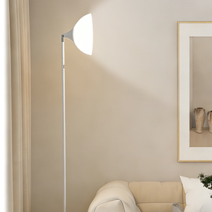 360 Rotatable Modern Metal LED Floor Lamp Remote Control Dimmable Lighting Replaceable <b>Bulb</b> Living Room Bedroom Office - Product Image 5