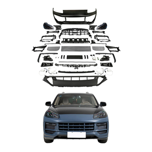 Nuevo Conjunto de Parachoques Delantero para Cayenne 2008-2010 con Recortes para Faros Antiniebla, Instalación con Pernos, Ajuste Universal para Mejora de Automóviles - Product Image 1