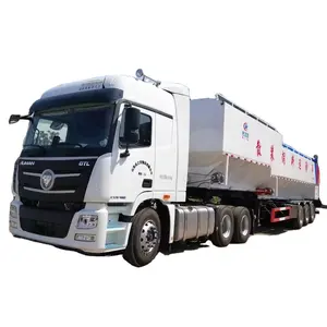 Factory sale 34CBM 40CBM 42CBM bulk feed truck bulk feed transport truck for sale