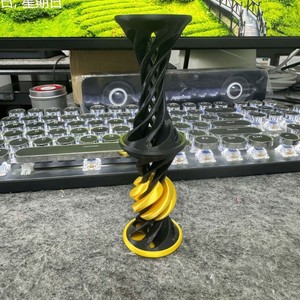 3D in xoắn ốc Thần Tài <span class=keywords><strong>Spinner</strong></span> nhựa đẩy đồ chơi cho căng thẳng cứu trợ và văn phòng bàn trang trí cho bé trai - Product Image 3