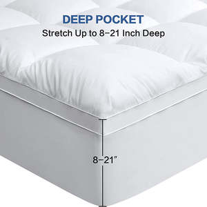 <span class=keywords><strong>Surmatelas</strong></span> épais respirant <span class=keywords><strong>ultra</strong></span> doux et écologique à double couche pour le dos - Product Image 4