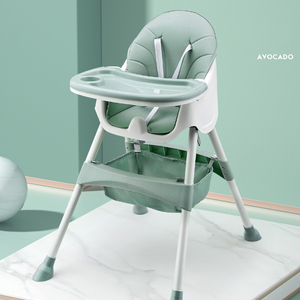 Silla Alta para Bebé 3 en 1 para Comer con Base de Alta Resistencia, Alimentación Conveniente, Asiento de Piso Portátil y Silla Elevadora para Sentarse - Product Image 2