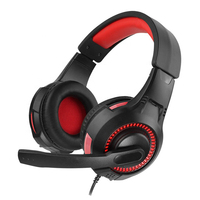 Éclairage RVB personnalisé son stéréo Gaming pas cher Casque filaire Gamer Casque avec microphone