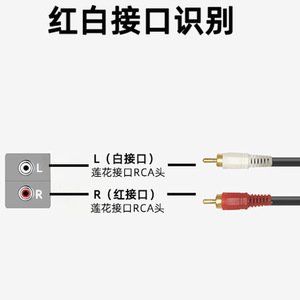 Cable de audio 2RCA, conector RCA dual macho a hembra, cable de cobre para conexión de altavoz, amplificador y TV - Product Image 5