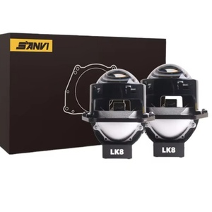 ไฟหน้าโปรเจคเตอร์แบบ LED ขนาด 3 นิ้ว รุ่น LK8 ราคาโรงงาน สว่างพิเศษ สำหรับ BMW E34 E60 F10 ปี 2014 12V สภาพใหม่ - Product Image 1