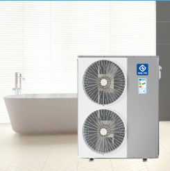 Nulite ErP A + + EVI DC Inverter R32 Máy Bơm Nhiệt Nước Không Khí 8kw 10kw Warmepumpe Máy Bơm Nhiệt Nguồn Không Khí Máy Nước Nóng - Product Image 3