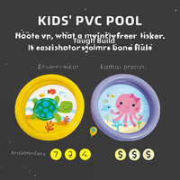 Kinder Sommer Umweltfreundlicher Aufblasbarer PVC-Swimmingpool für Outdoor-Spiele für Kinder