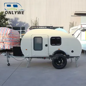 Onlywe Off Road Caravan Traanwagen Aanhangwagen Camper Rvs Camping Trailer Offroad 4X4 Off Road Caravan Reizen Aanhangwagen Te Koop