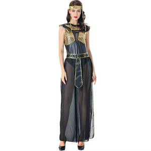 Disfraz de Halloween de la Diosa Griega Cleopatra para Mujer, Traje de Cuero PU para Representaciones Escénicas Occidentales y Cosplay - Product Image 2