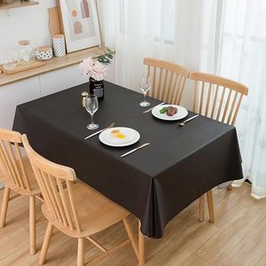 HuiHe Hot Sale <strong>Black</strong> Rectangle Stain Resistant <strong>Table</strong> Cloth Waterproof Nordic <strong>Table</strong> <strong>Clothes</strong> Decorative <strong>Table</strong> Cloths - Product Image 1
