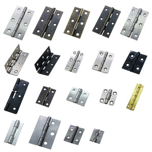 Furniture <b>Hinge</b> Iron Surface Mount Plated Antirust Standard H Type For Cabinet Door Display Case - Product Image 3