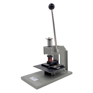 Văn Phòng Nhỏ Công Nghiệp Nhiệm Vụ Nặng Nề Của Nhãn Hiệu Công Cụ Cao Su Nhựa PVC Id Thẻ Giấy Vòng Tròn Duy Nhất Vòng Tròn Hình thuôn Dài Khe Cắm Lỗ Đấm - Product Image 2