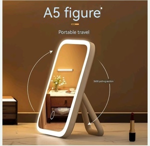 Espejo de Maquillaje LED Tricolor de Pared, Personalizable, para Sala de Estar o Dormitorio, Superventas 2025 - Product Image 3