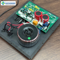 Amplificateur de plaque pour subwoofer 100W avec transformateur toroïdal, entrée et sortie haute performance pour haut-parleur de basses actif
