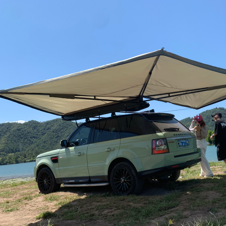 Y RONIX наружный роскошный автомобильный тент 2X2.5 алюминиевый корпус автомобильный боковой 270 градусов тент для автомобилей