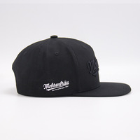Grosir kustom Logo 100% katun gambar luar ruangan topi Snapback 6-Panel tepi datar 3D bordir dicetak untuk dewasa uniseks