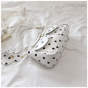 Sac à bandoulière polyvalent de style coréen, design chic à pois, grande capacité, élégant et confortable, nouveau modèle - Product Image 2