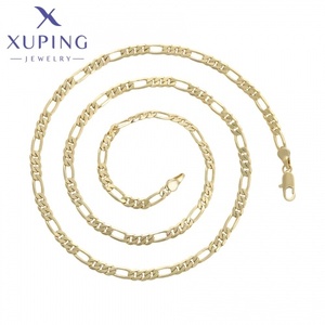 X000875364 Xuping <strong>Jewelry</strong> Fine Fashion <strong>Jewelry</strong> 14K Gold Plated Chain Necklace Wholesale for Women <strong>Simple</strong> <strong>Jewelry</strong> Necklace - Product Image 1