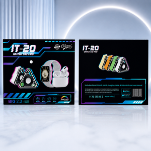 สมาร์ทวอทช์ IT-20 ของขวัญสุดล้ำ หน้าจอสัมผัส กันน้ำ ใช้ได้ทั้งชายและหญิง พร้อมชุดหูฟัง TWS ในตัว - Product Image 5
