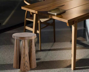 Phong Cách Phục Hồi Cách Cổ Xưa Pháp Bản Địa Phong Cách Retro Bàn Cà Phê Bằng Gỗ Rắn - Product Image 2