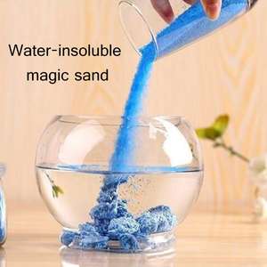 La arena mágica insoluble en agua está especialmente diseñada para que los niños hagan juegos de juguetes de arena de colores mágicos - Product Image 2