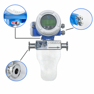 Meteran aliran Digital Coriolis yang dapat disesuaikan untuk cairan Air Air minyak tekanan keluaran kompensasi untuk aliran Gas yang akurat - Product Image 2