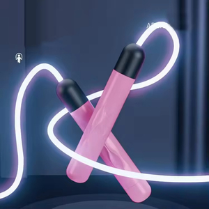 Corde de saut lumineuse réglable XLAN pour fitness nocturne, LED, pour exercices à domicile, amincissement et tonification corporelle - Product Image 4