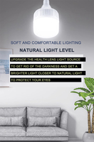 100w 20w solaire avec un joli motif Dob Led ampoule 9 Watt ampoule solaire 24v/12/36/48 ampoules infrarouges à mode automatique