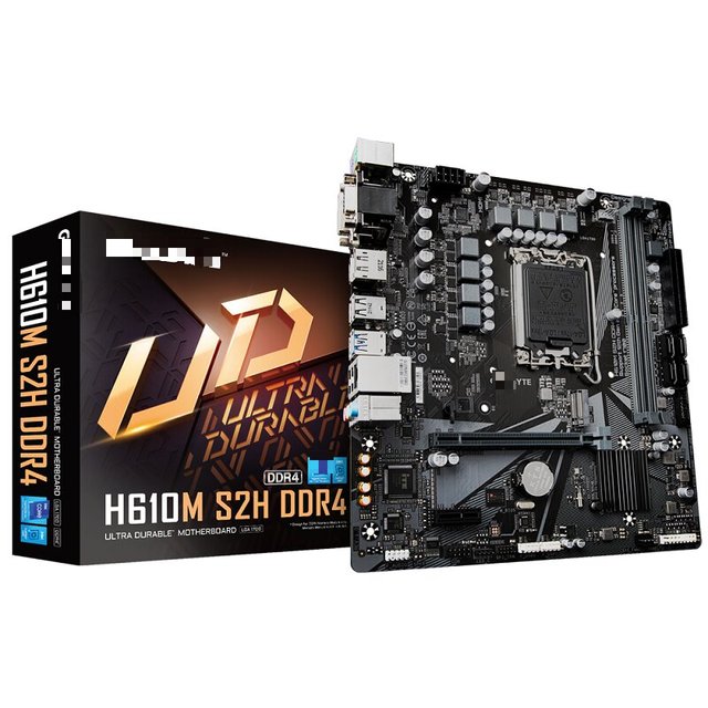 Original Brand Gaming PC H610M S2H MotherBoard DDR4 Desktop H610M Mother Board