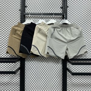 Camiseta Deportiva Corta para Hombre, Tejido Liso, Efecto Seda, Secado Rápido, Transpirable, Anti-Sudoración, Fitness, Aire Libre, Venta al Por Mayor de Fábrica - Product Image 1
