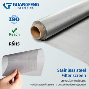 Malla de filtro de alambre de acero inoxidable 304, tejido liso, 50 mallas, 3/<span class=keywords><strong>4</strong></span> y 1 pulgada, plateada, para cabezal de <span class=keywords><strong>ducha</strong></span> - Product Image 3