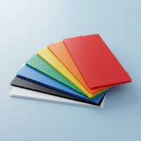 Séparateur en plastique ondulé PP 4x8 3-5mm Durable, découpe sur mesure pour séparateur d'entrepôt et support de palette