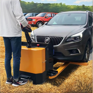 WELIFT 3T 5 toneladas Carretilla Elevadora Contrapesada de Aluminio con Batería de Litio, Transpaleta con Tracción Delantera, Movilizador de Vehículos, Horquillas de 1200mm, Operación de Pie, Nuevo - Product Image 6