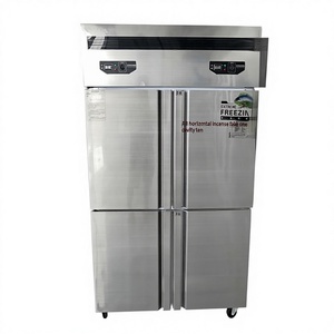 Congelador Comercial de Cuatro Puertas, Gabinete Refrigerado de Doble Temperatura, Congelación Vertical para Cocina - Product Image 2