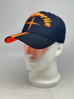 Gorra Trucker de 5 Paneles con Malla Estampada Spicy Marg Social Club American One Size, Gorra de Béisbol